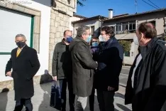 Mañueco ha visitado San Leonardo de Yagüe y Cabrejas del Pinar. 