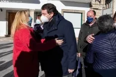 Mañueco ha visitado San Leonardo de Yagüe y Cabrejas del Pinar. 