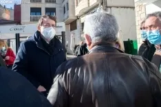 Mañueco ha visitado San Leonardo de Yagüe y Cabrejas del Pinar. 