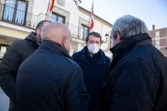 Mañueco ha visitado San Leonardo de Yagüe y Cabrejas del Pinar. 