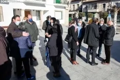 Mañueco ha visitado San Leonardo de Yagüe y Cabrejas del Pinar. 