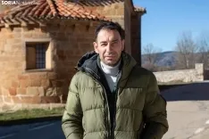 Miguel Broto posa en Fuentecantos. /María Ferrer