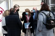 La ministra de transportes / María Ferrer