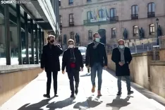 Visita del ministro Bolaños a Soria. /María Ferrer