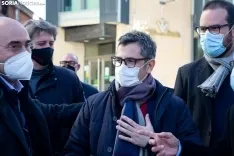 Visita del ministro Bolaños a Soria. /María Ferrer