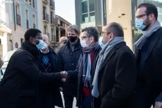 Visita del ministro Bolaños a Soria. /María Ferrer