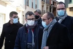 Visita del ministro Bolaños a Soria. /María Ferrer