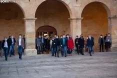 Foto 3 - El llenazo del PSOE en Soria con Pedro S&aacute;nchez, en im&aacute;genes