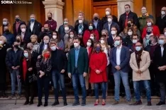 Foto 6 - El llenazo del PSOE en Soria con Pedro S&aacute;nchez, en im&aacute;genes