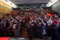 Foto 7 - El llenazo del PSOE en Soria con Pedro S&aacute;nchez, en im&aacute;genes