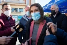 El PP hace campaña en Soria capital. /María Ferrer