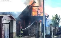 Foto 3 - Arde un chalet en San Leonardo