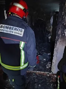 Foto 4 - Fallece en el incendio de una casa en San Felices