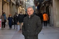 Ángel Ceña, candidato de la Soria Ya, en su entrevista con Soria Noticias. 