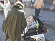 Acción de Aspace Soria en el centro de la capital. 