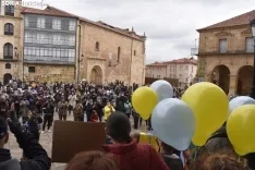 Manifestación contra la guerra en Ucrania