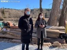Foto 4 - M&iacute;nguez anuncia la compra del 50% del Convento de San Agust&iacute;n en su visita a la muralla