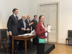 Una imagen de la entrega de los premios. /FDS