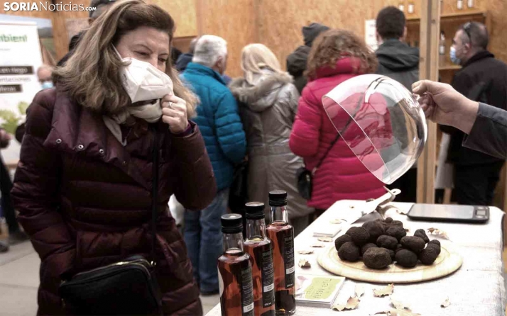 Abejar refrenda su vocación trufera: Abre la feria con cerca de 40 expositores