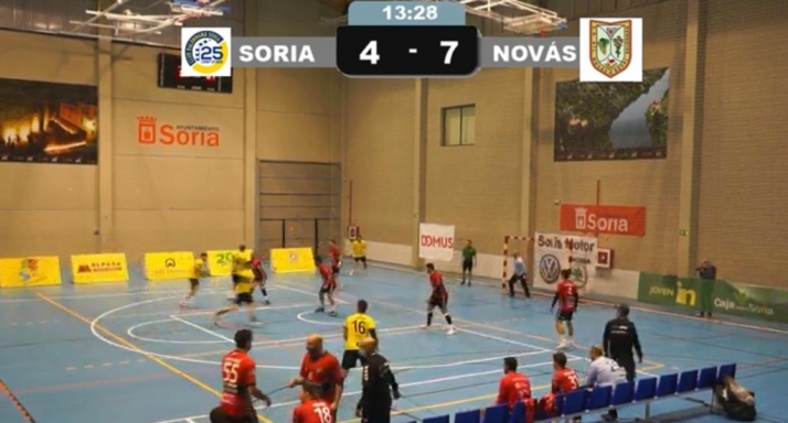 Cruel derrota del BM Soria ante Novás por 29-30 en los segundos finales