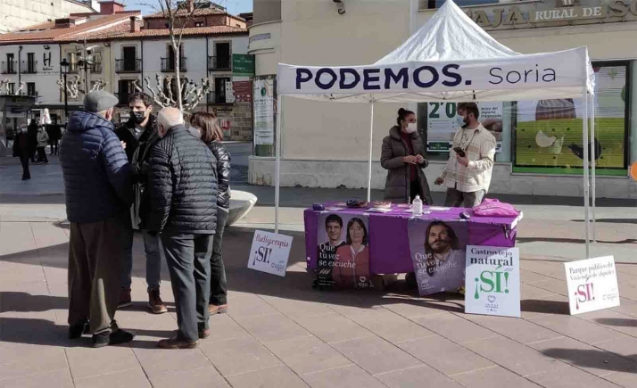 Unidas Podemos defiende el bienestar los mayores