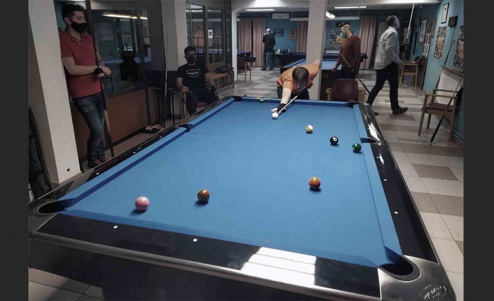 El Casino suma su quinta mesa de billar