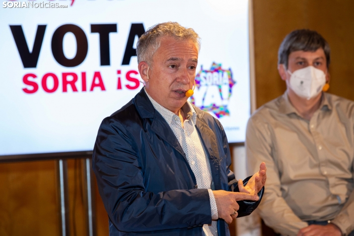 Ángel Ceña de Soria ¡Ya!: La reunión de mañana es para iniciar un diálogo, no para negociar