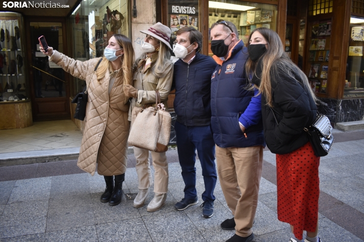 GALERÍA: Almeida descubre Soria e invita a los empresarios madrileños a que hagan lo propio