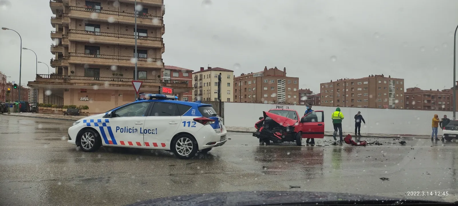 Instantes después del gope. Eduardo A.A. 