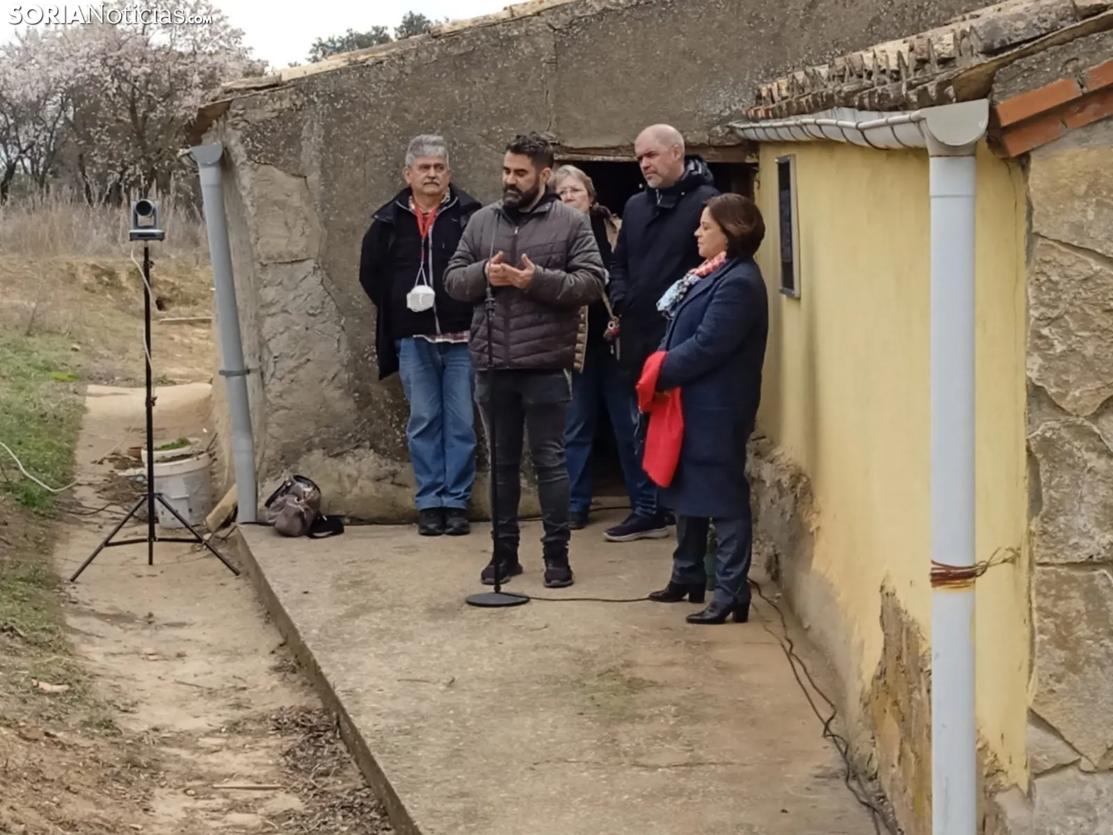 Una de las imágenes del acto. /Pepe Ferrer