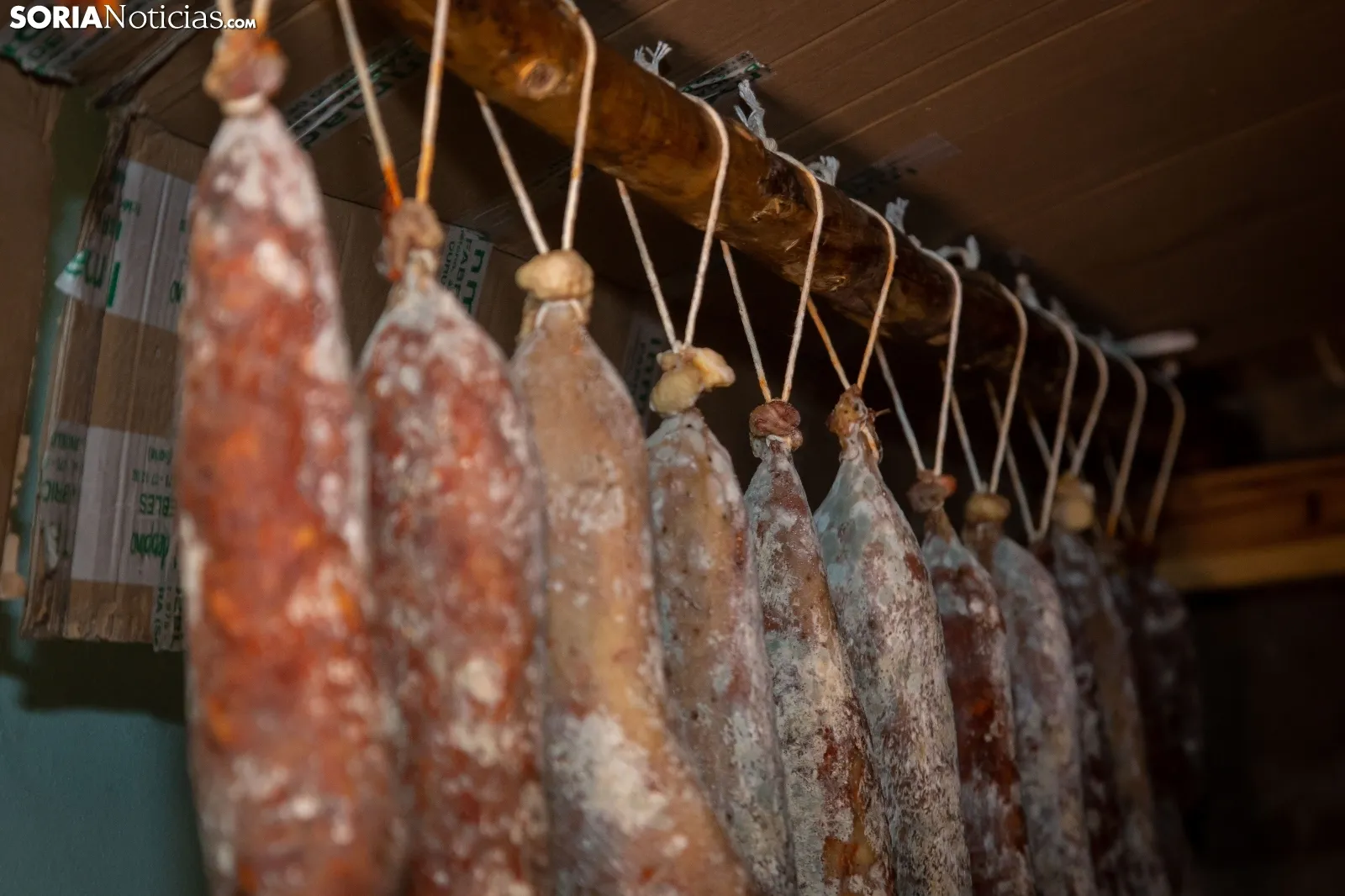 Chorizos malditos o culares de Covaleda. /María Ferrer