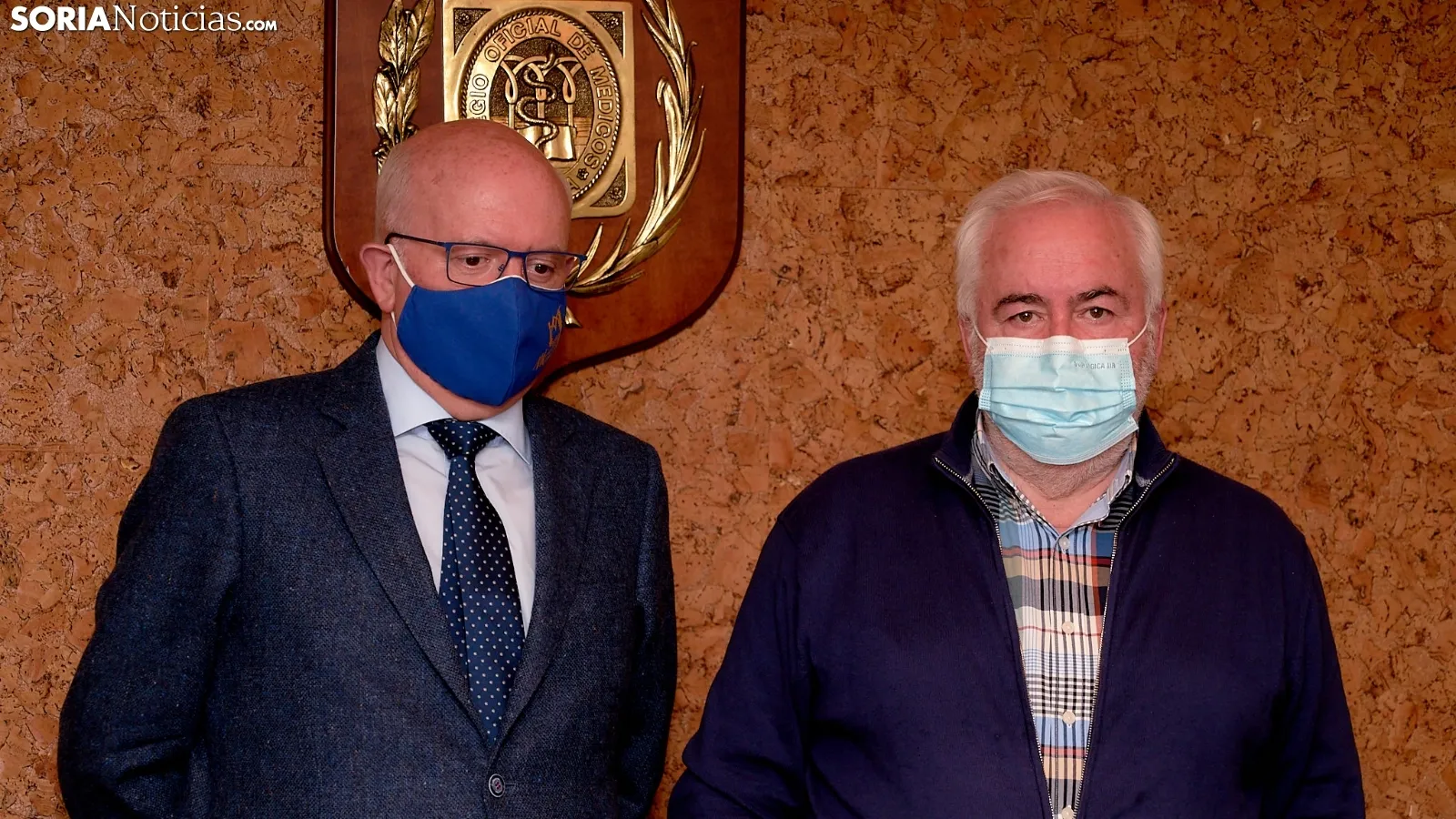 Presentación del informe sobre la escasez de médicos en Soria. Cirilo Vargas.
