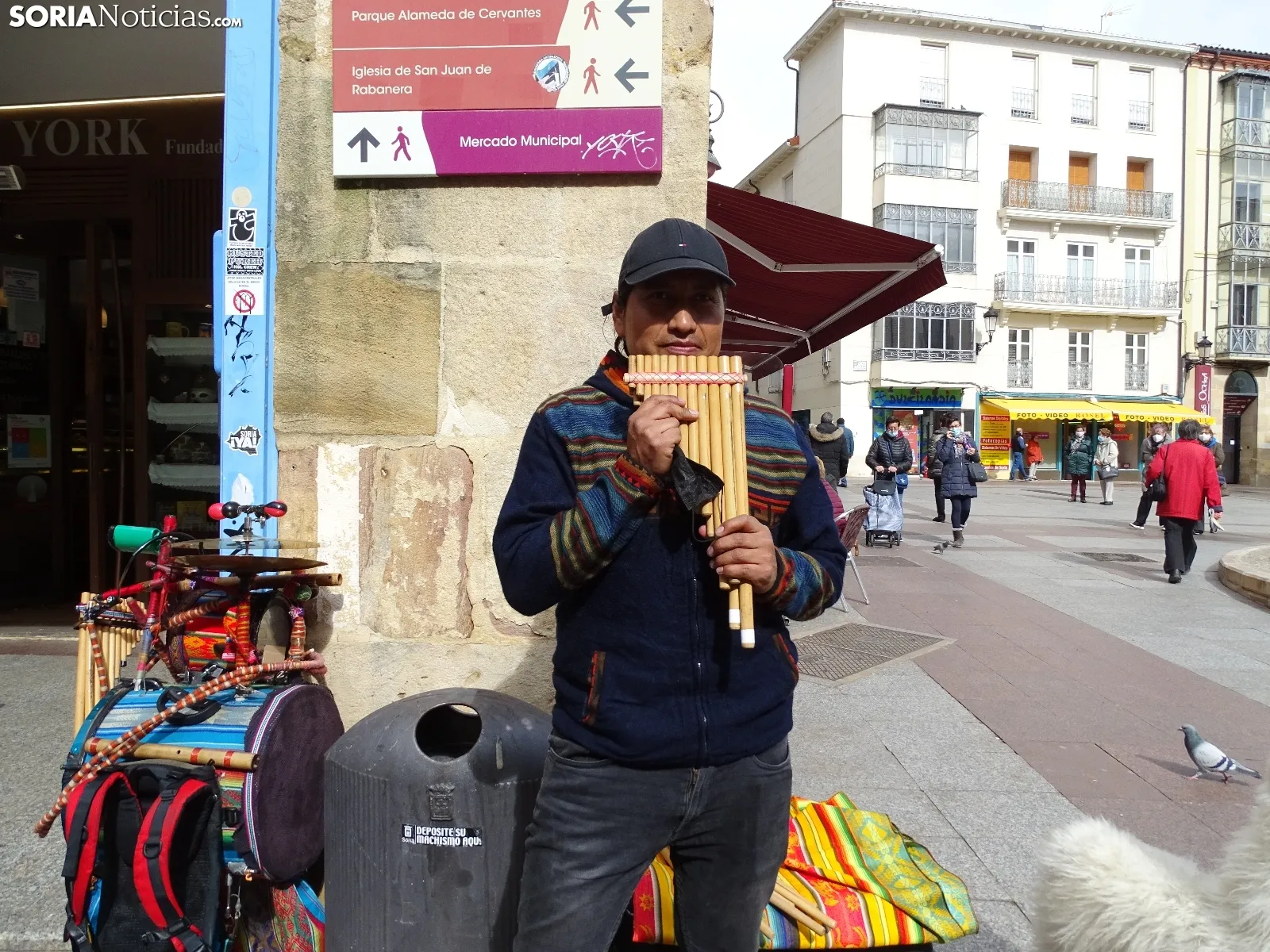Foto 2 - De &rsquo;Got Talent&rsquo; a Soria, la m&uacute;sica callejera viaja a sus espaldas
