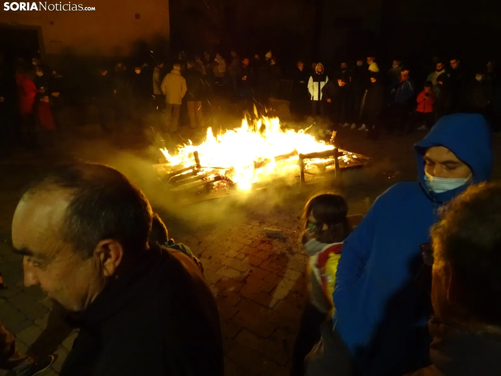 Una imagen del ambiente en el barrio agredeño. /SN