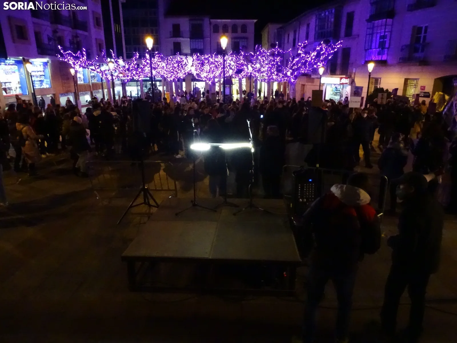 Foto 17 - GALER&Iacute;A: Soria, feminista, clama en violeta