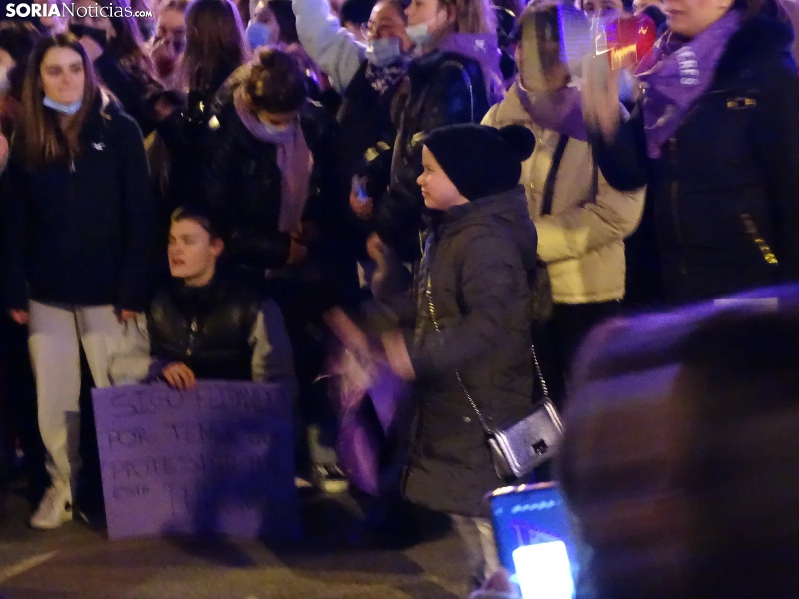Foto 10 - GALER&Iacute;A: Soria, feminista, clama en violeta