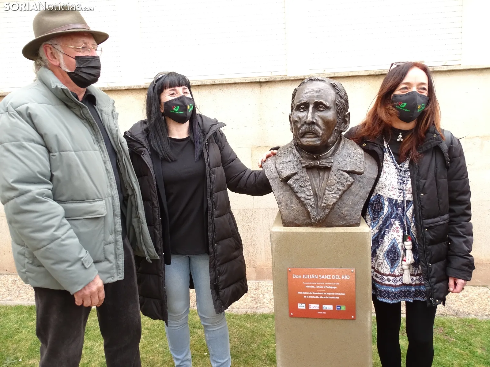 Una imagen del acto de homenaje hoy en el Campus. /SN