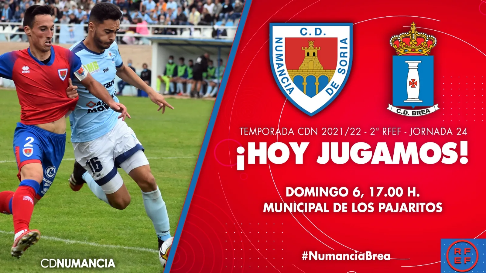 Foto 2 - As&iacute; hemos vivido el Numancia 1-0 Brea