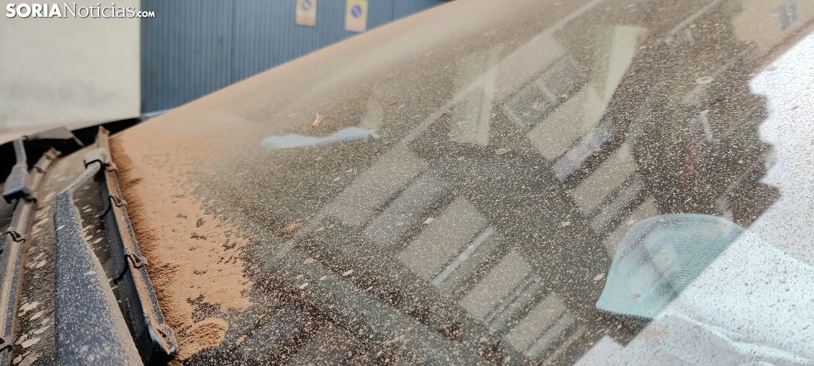 Lluvia de barro en Castilla y León. 
