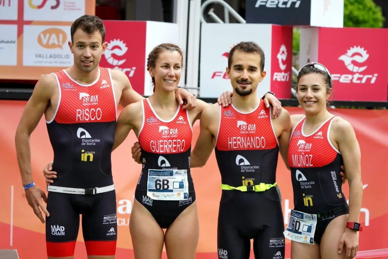 Foto 2 - El Triatl&oacute;n Soriano femenino consigue su ascenso a Primera Divisi&oacute;n