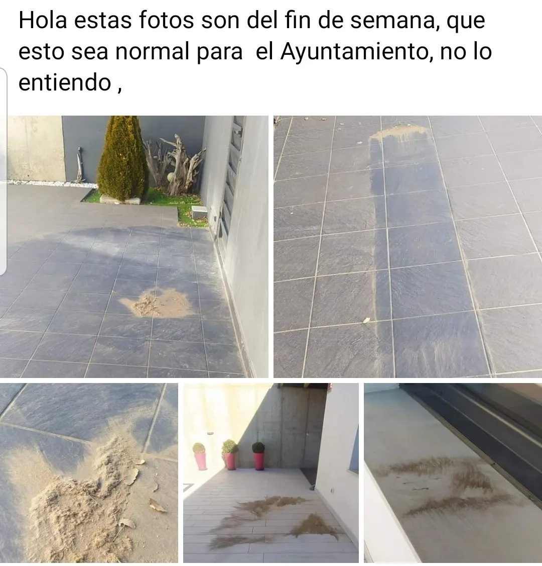 Imágenes facilitadas por 'Golmayo Limpio'