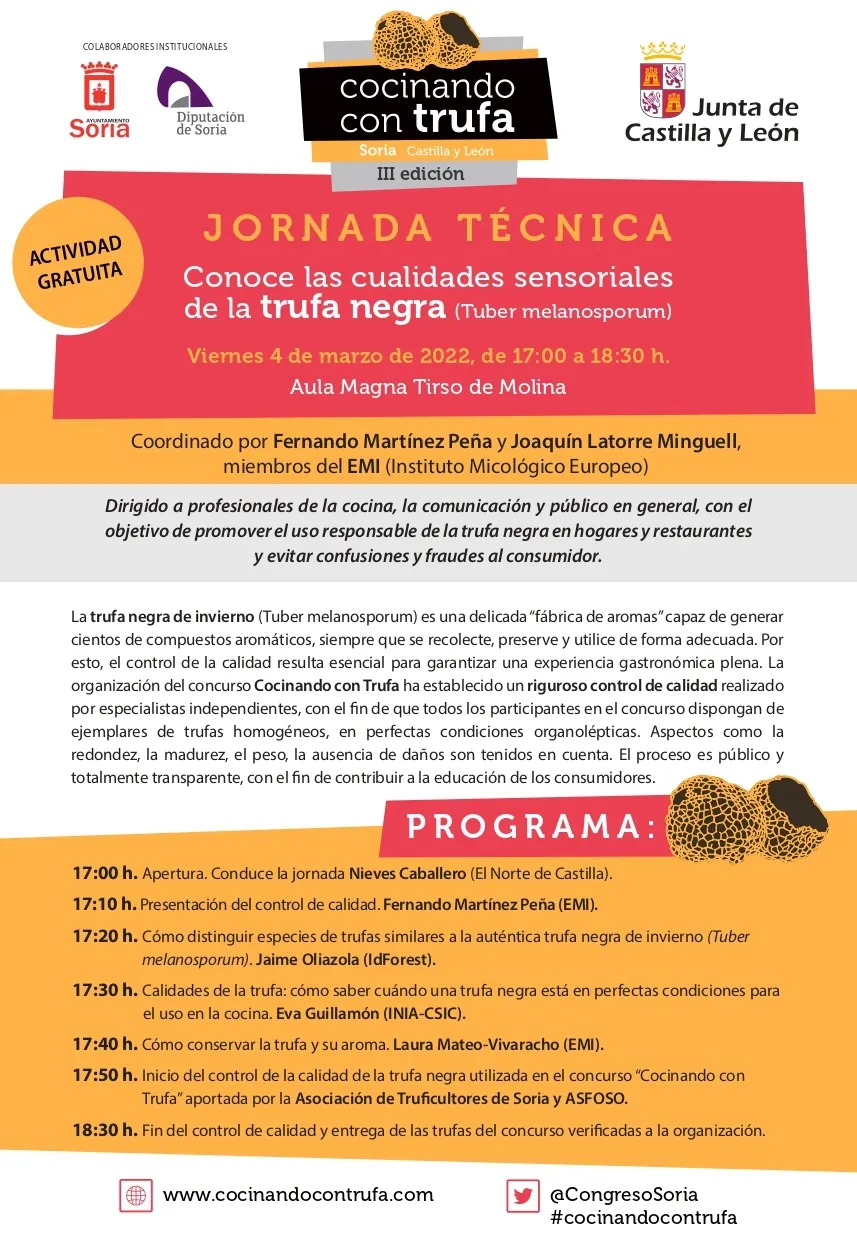 El programa de la jornada