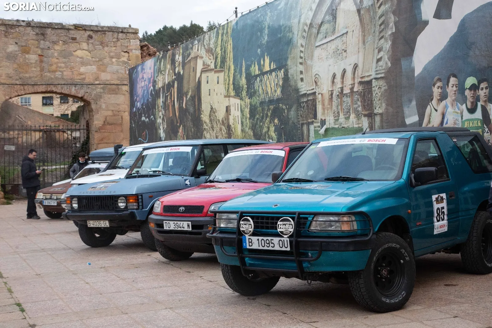 Coches antiguos Plaza Mayor / María Ferrer