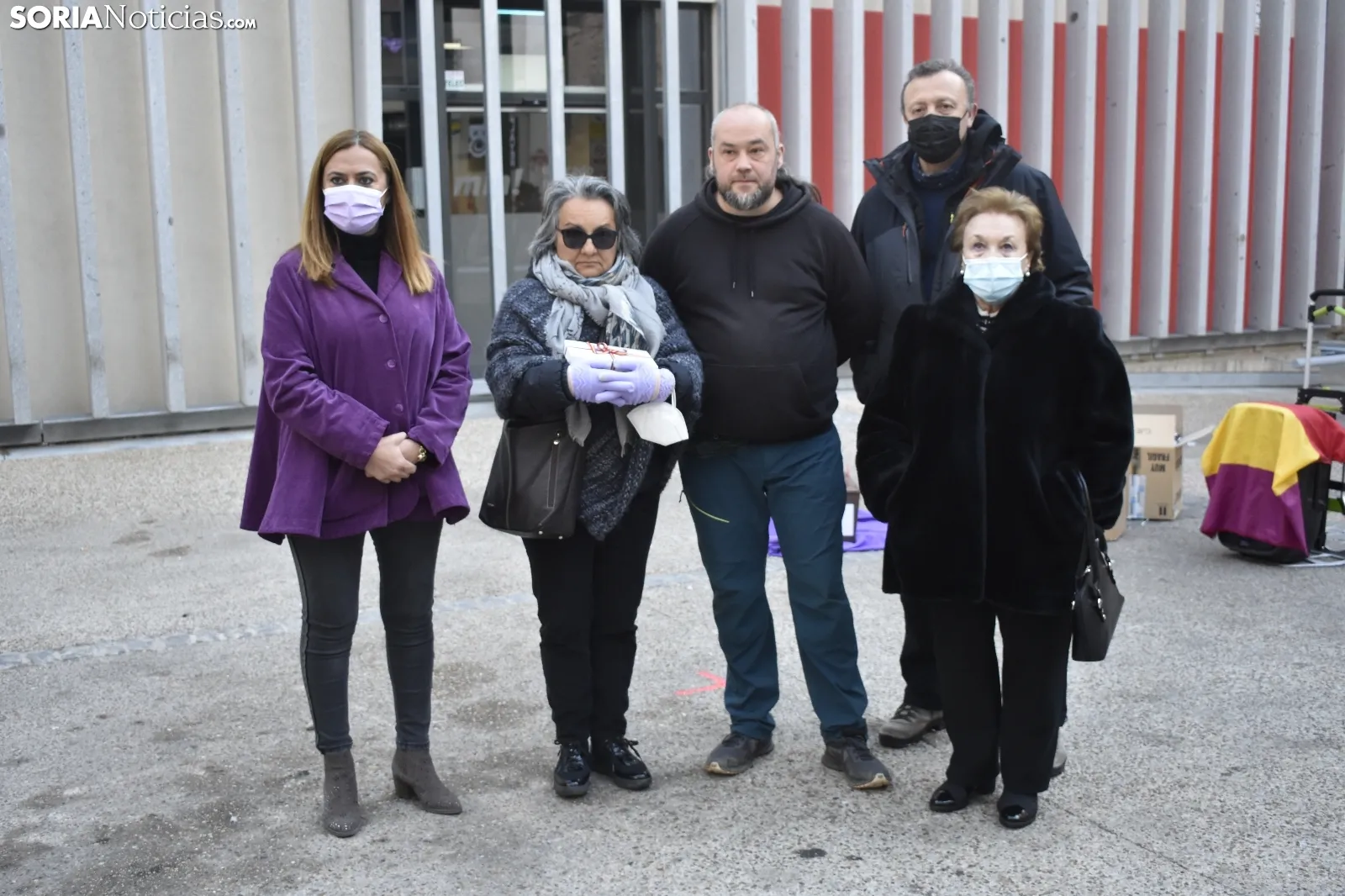 Homenaje de la asociación Recuerdo y Dignidad.