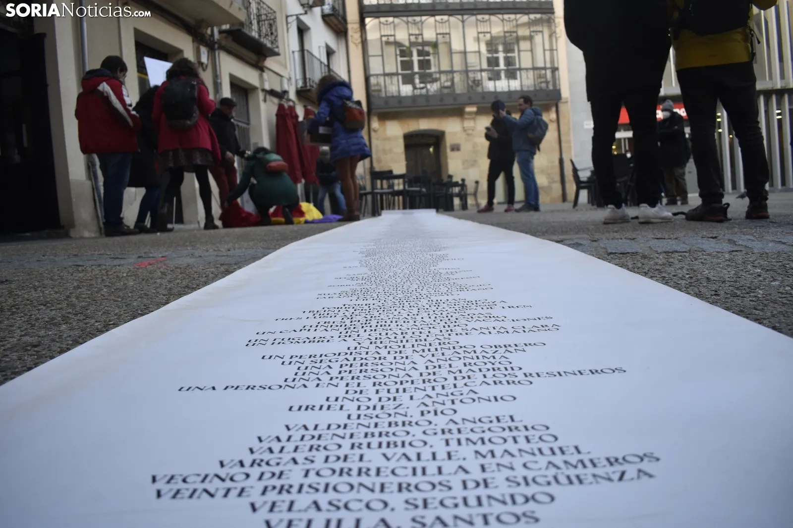 Homenaje de la asociación Recuerdo y Dignidad.