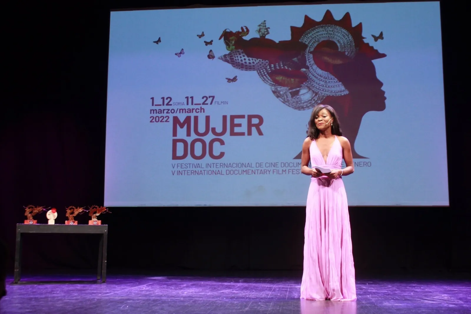 Foto 2 - Entregados los premios  del V Festival Internacional de Cine MujerDoc