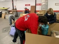 Labores de empaquetado y distribución del envío. /SN