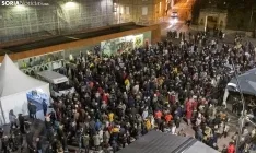 Una de las imágenes de la manifestación de este viernes. /Julián García