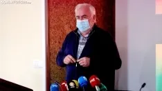 Presentación del informe sobre la escasez de médicos en Soria. Cirilo Vargas.