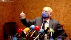 Presentación del informe sobre la escasez de médicos en Soria. Cirilo Vargas.